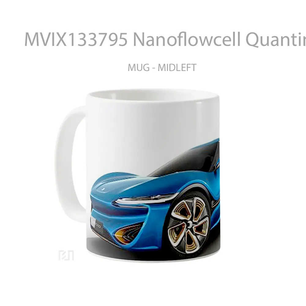 Mug Nanoflowcell Quantino Gelas Keramik Unik - All-side / Desain
