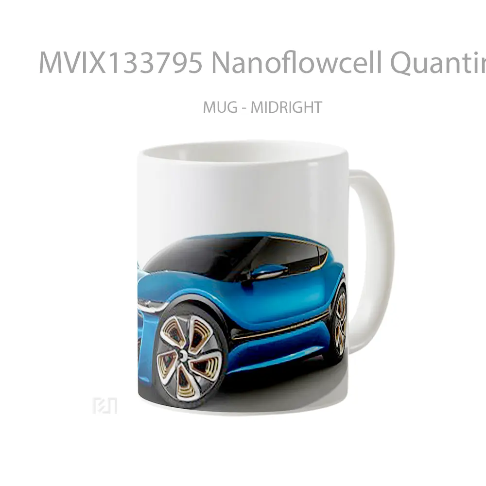 Mug Nanoflowcell Quantino Gelas Keramik Unik - All-side / Desain