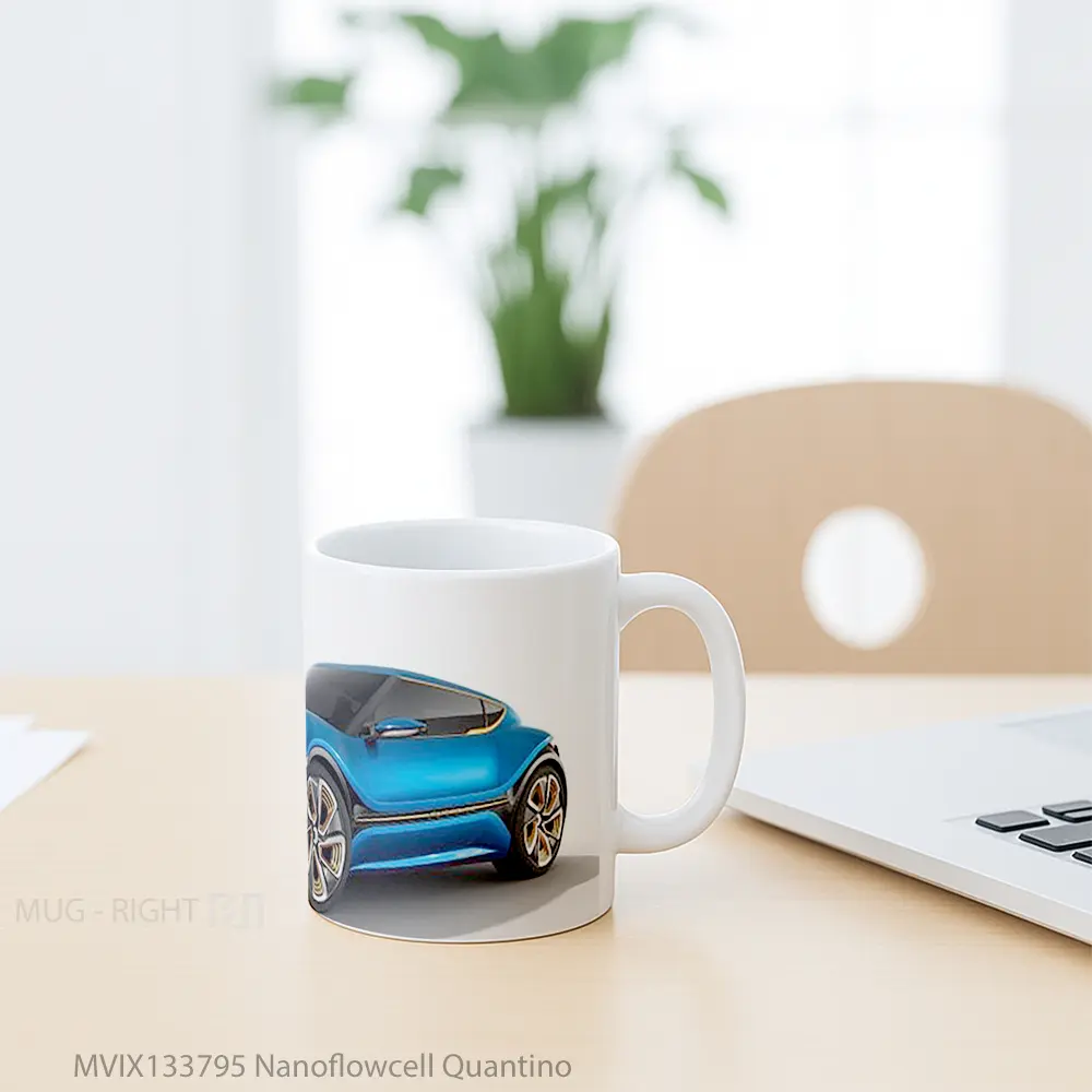 Mug Nanoflowcell Quantino Gelas Keramik Unik - All-side / Desain