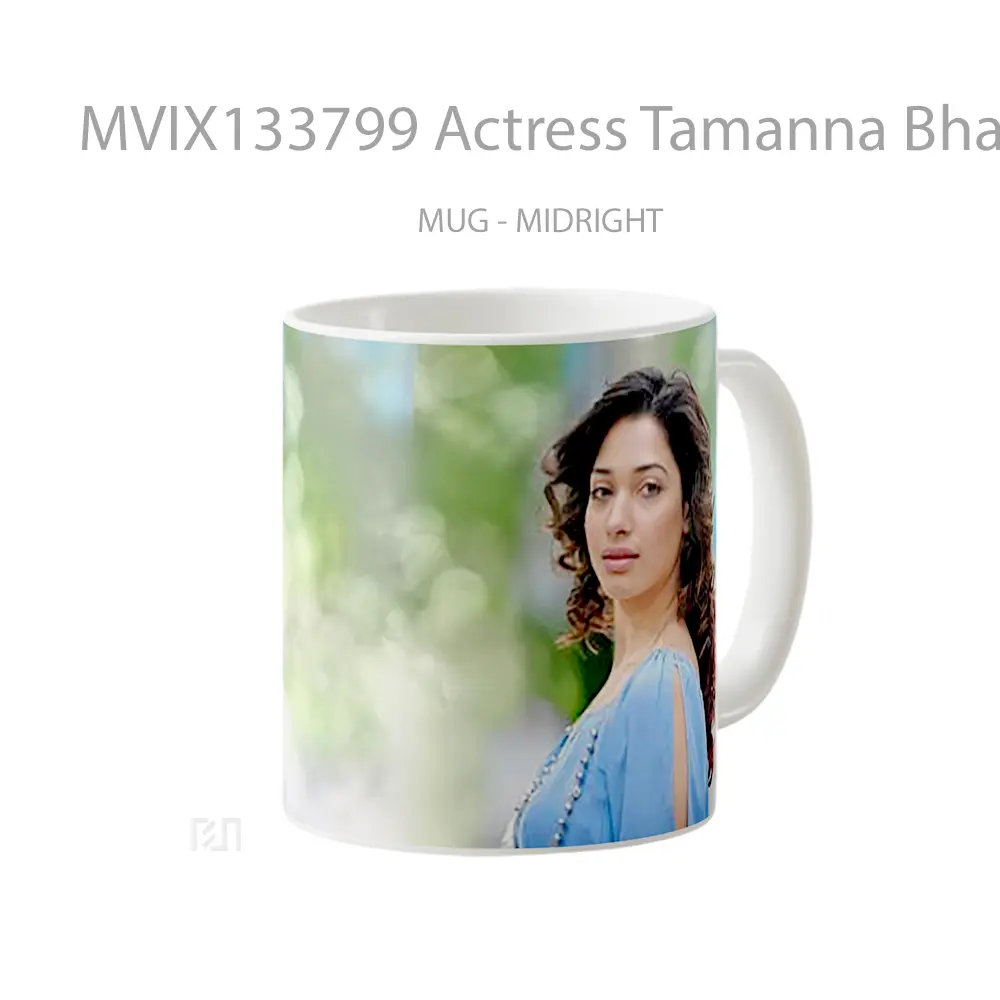 Mug Actress Tamanna Bhatia Gelas Keramik Unik - All-side / Desain