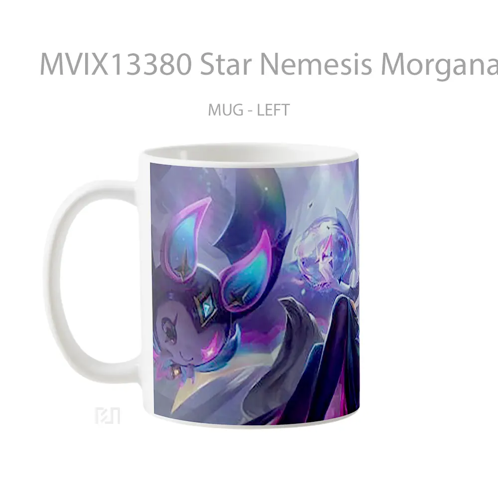 Mug Star Nemesis Morgana Skin League Of Legends Cangkir Gamer - All-side / Desain