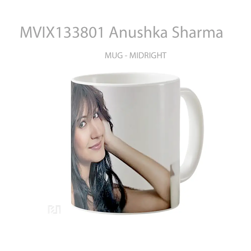 Mug Anushka Sharma Gelas Keramik Unik - All-side / Desain