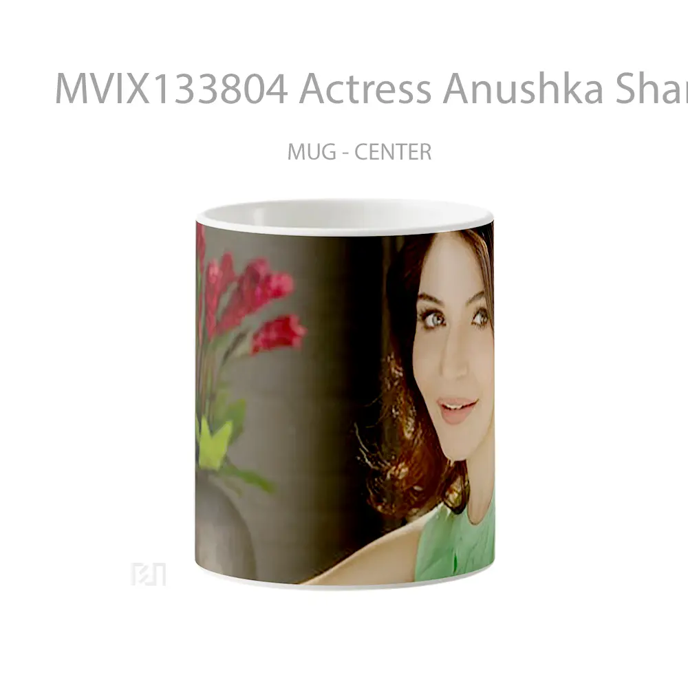 Mug Actress Anushka Sharma Gelas Keramik Unik