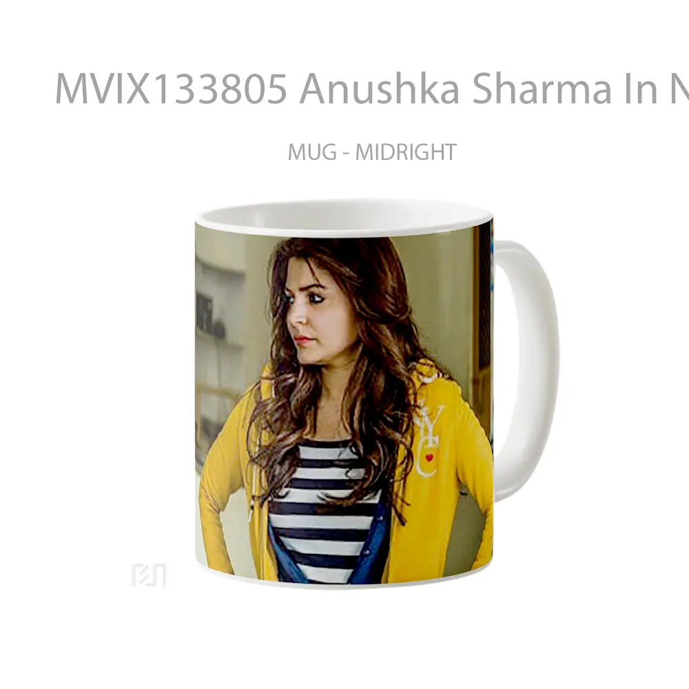Mug Anushka Sharma In Nh10 Gelas Keramik Unik - All-side / Desain