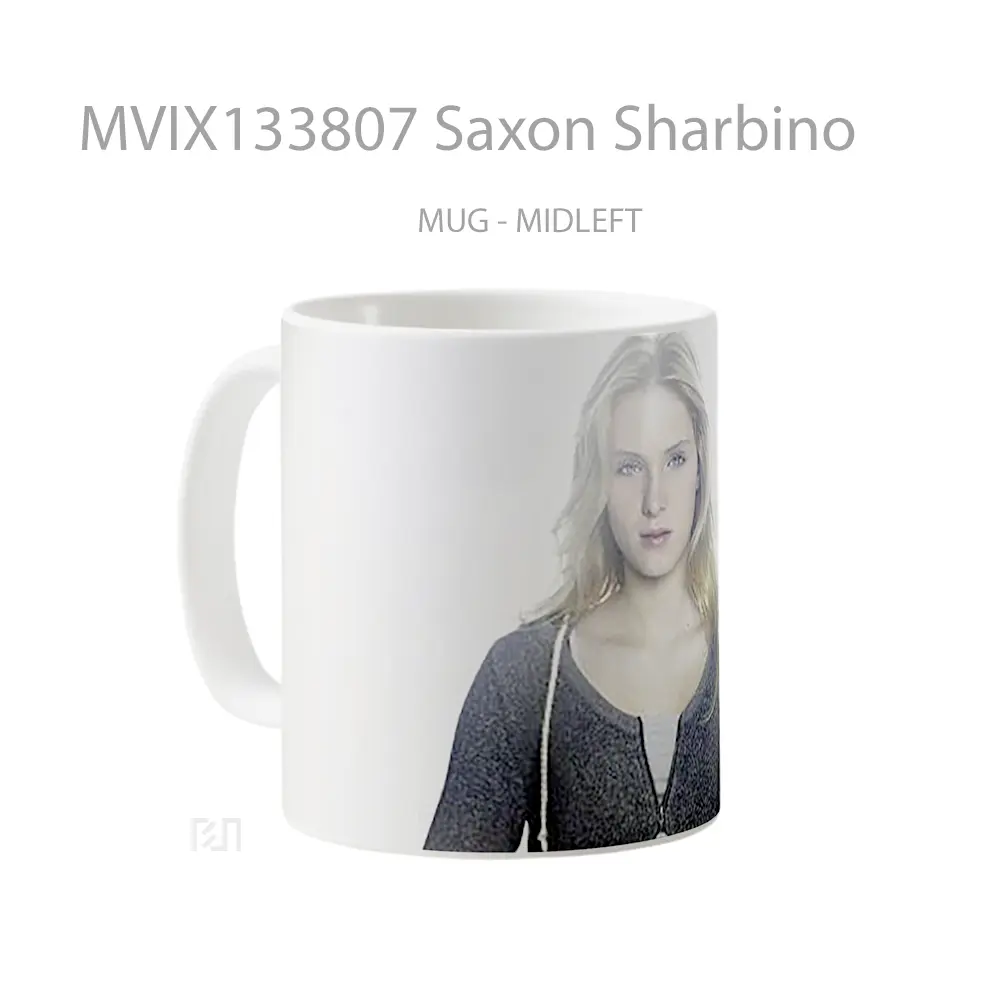 Mug Saxon Sharbino Gelas Keramik Unik - All-side / Desain