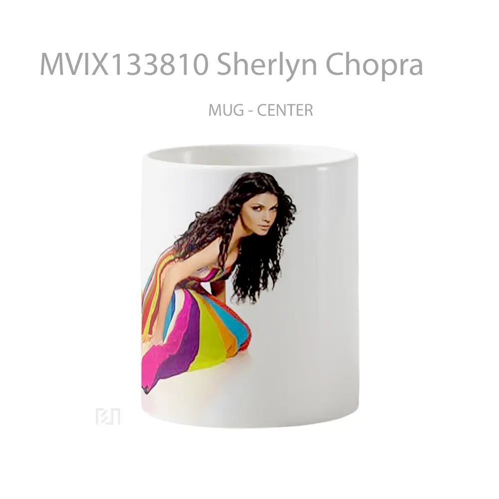 Mug Sherlyn Chopra Gelas Keramik Unik