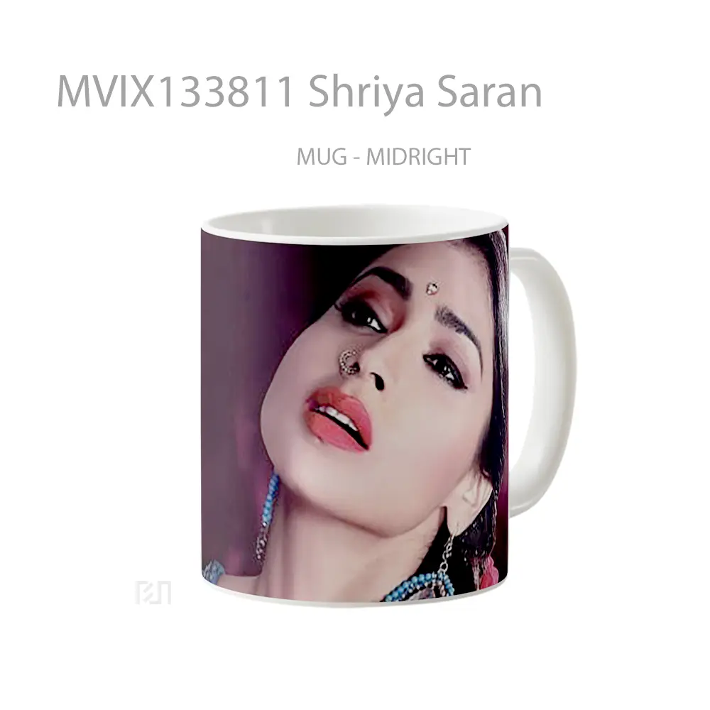 Mug Shriya Saran Gelas Keramik Unik - All-side / Desain