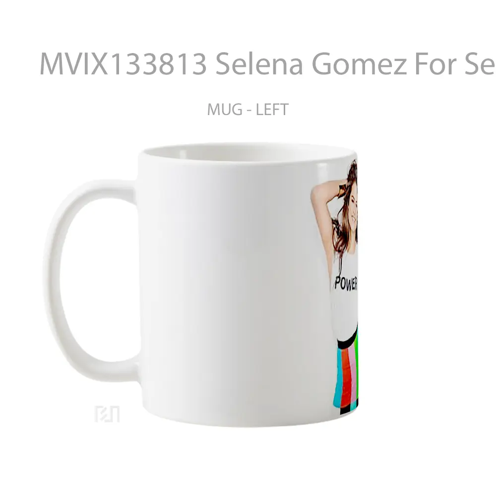 Mug Selena Gomez For Seventeen 2014 Gelas Selebriti - All-side / Desain