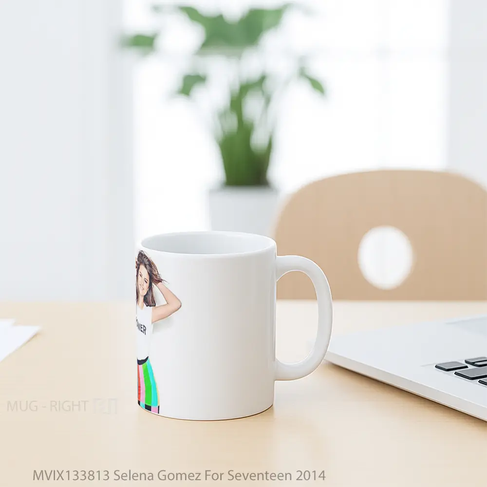 Mug Selena Gomez For Seventeen 2014 Gelas Selebriti - All-side / Desain