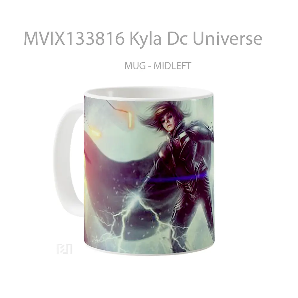 Mug Kyla Dc Universe Gelas Superhero - All-side / Desain