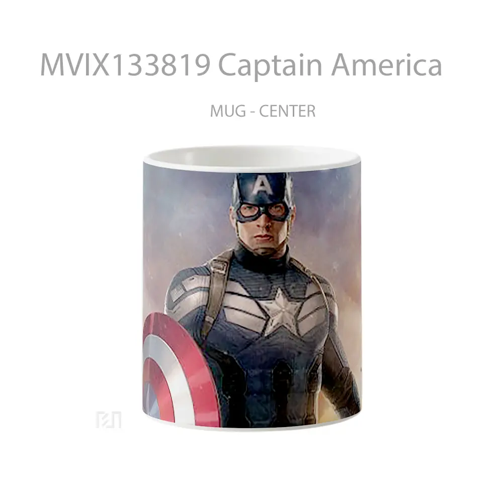Mug Captain America Gelas Superhero