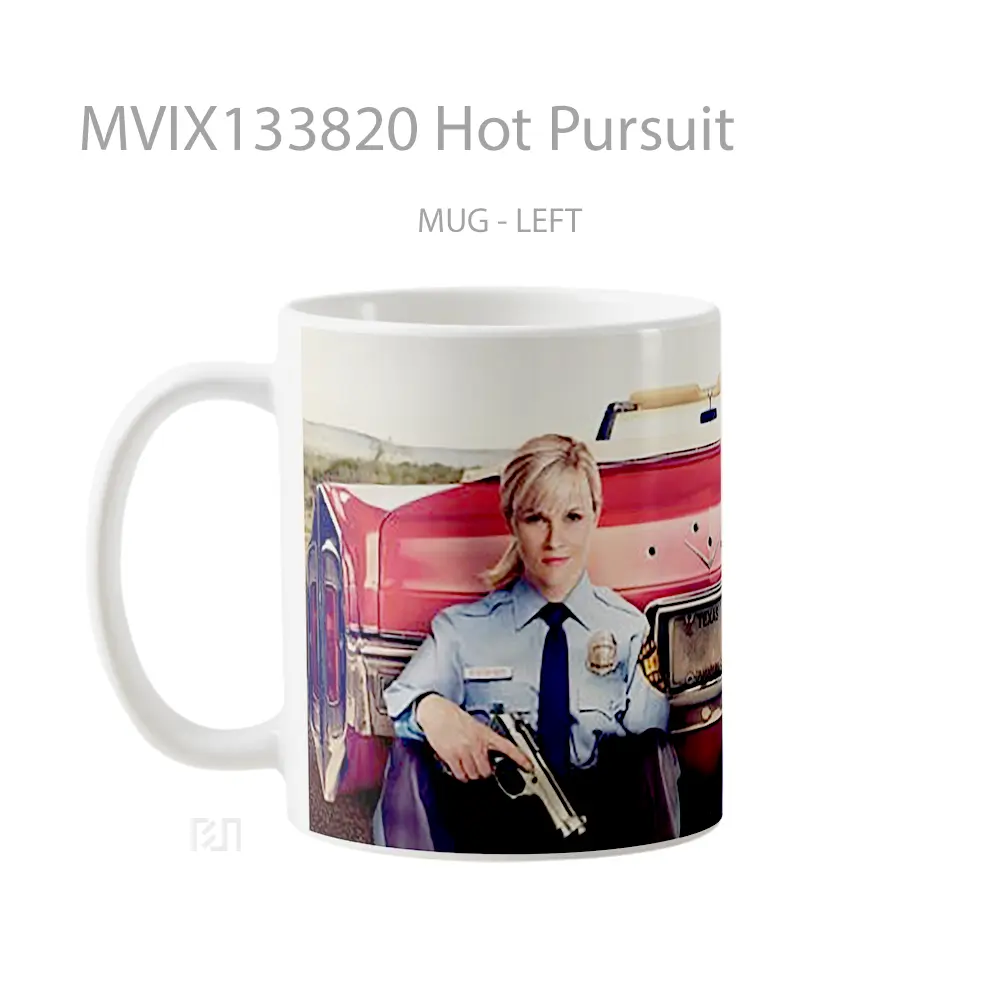 Mug Hot Pursuit Gelas Keramik Unik - All-side / Desain