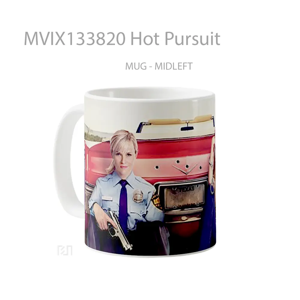 Mug Hot Pursuit Gelas Keramik Unik - All-side / Desain
