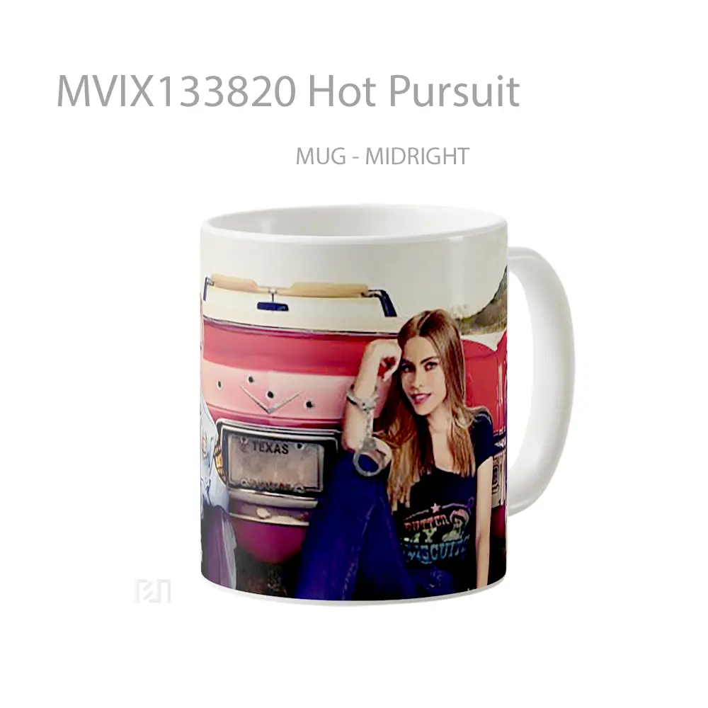 Mug Hot Pursuit Gelas Keramik Unik - All-side / Desain