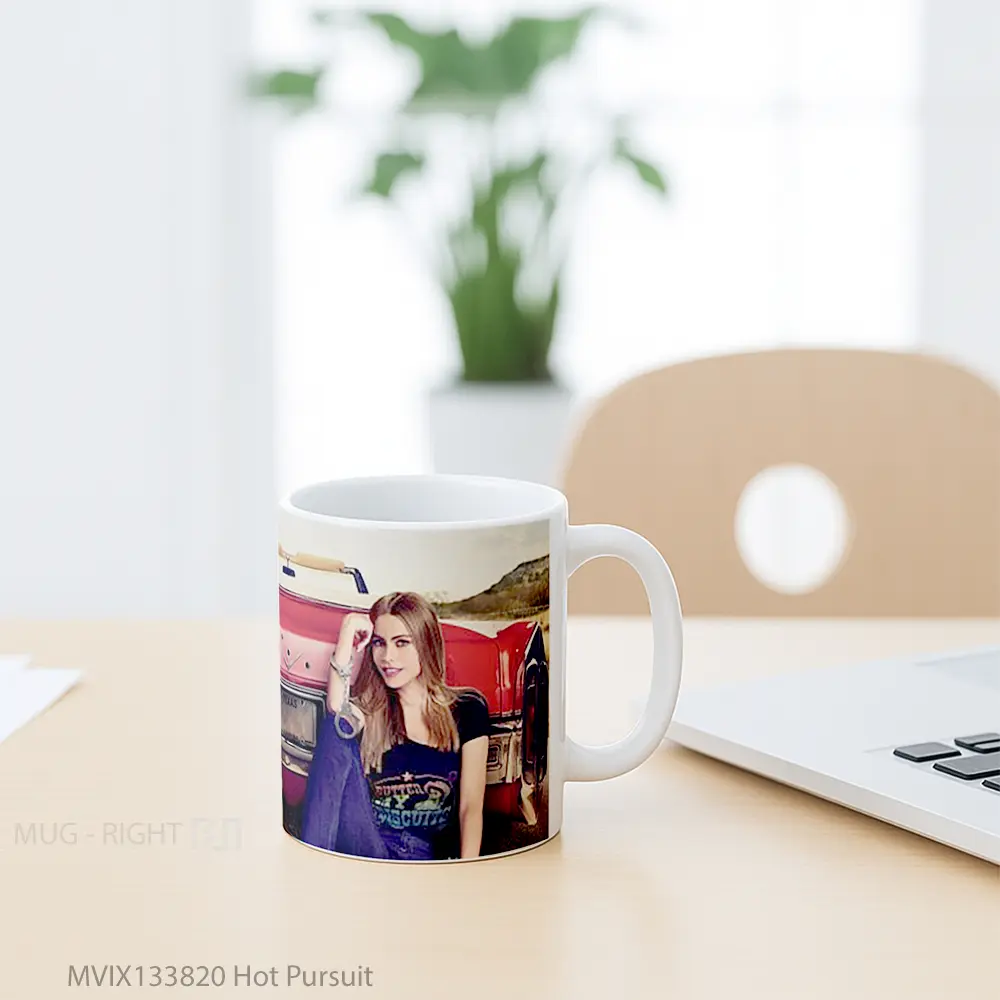 Mug Hot Pursuit Gelas Keramik Unik - All-side / Desain