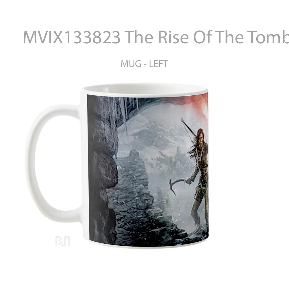 Mug The Rise Of The Tomb Raider Gelas Keramik Unik - All-side / Desain