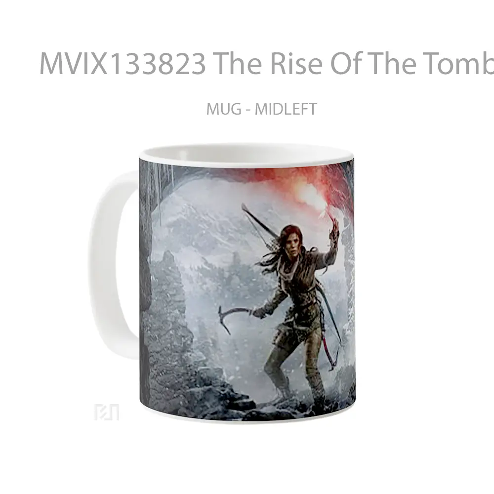 Mug The Rise Of The Tomb Raider Gelas Keramik Unik - All-side / Desain