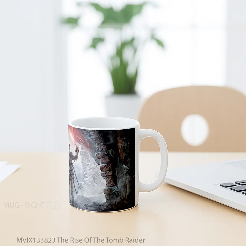 Mug The Rise Of The Tomb Raider Gelas Keramik Unik - All-side / Desain