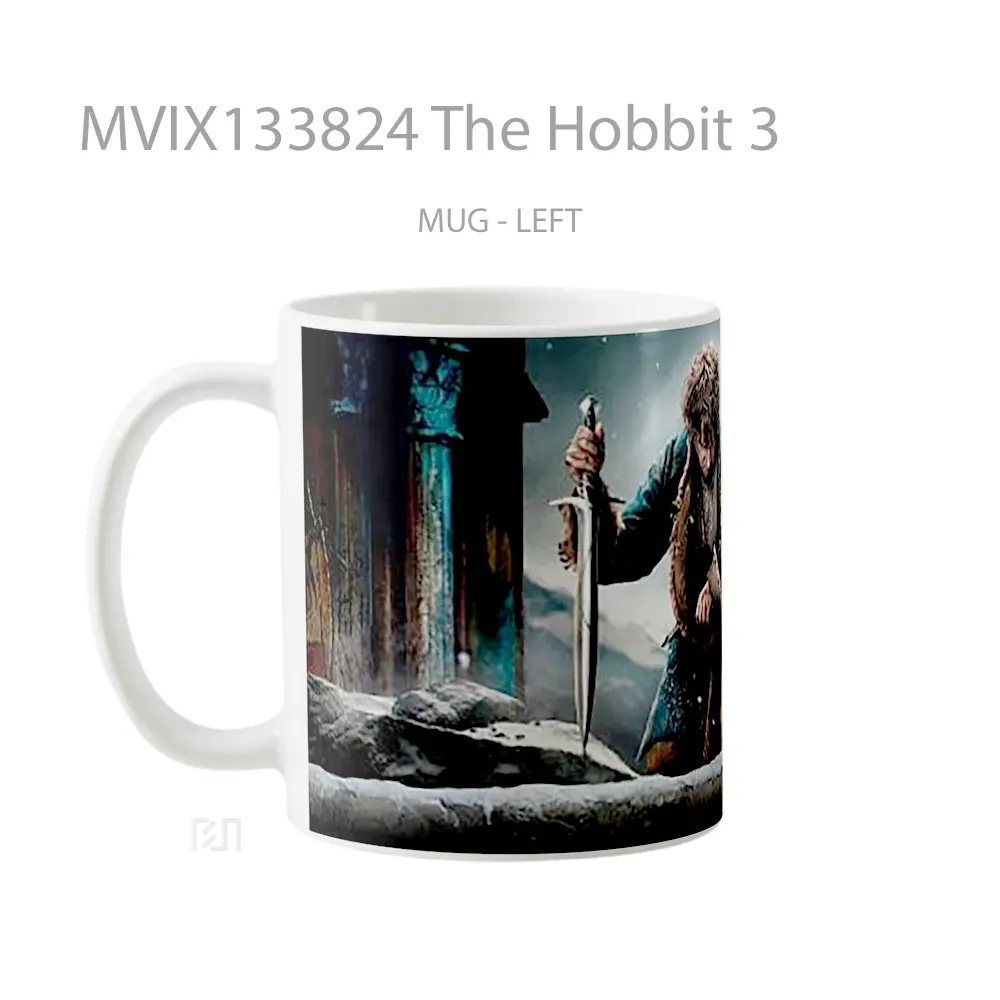 Mug The Hobbit 3 Gelas Film - All-side / Desain
