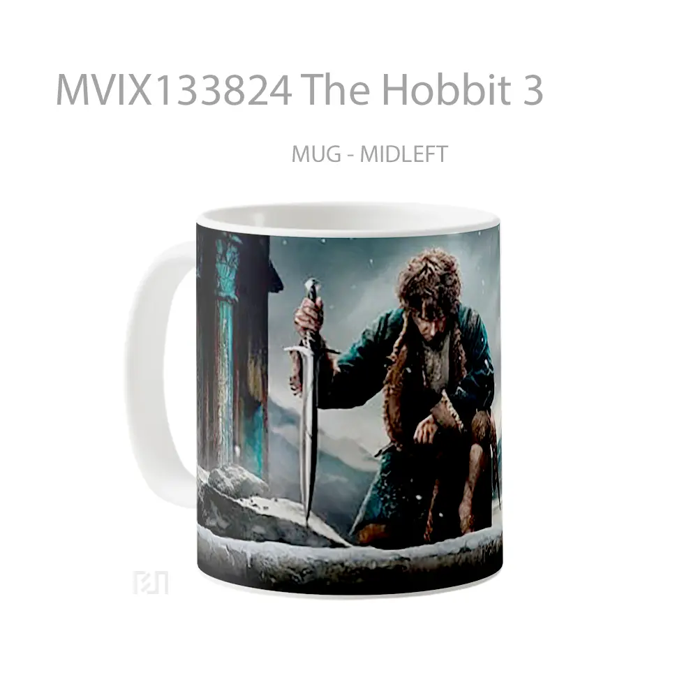 Mug The Hobbit 3 Gelas Film - All-side / Desain