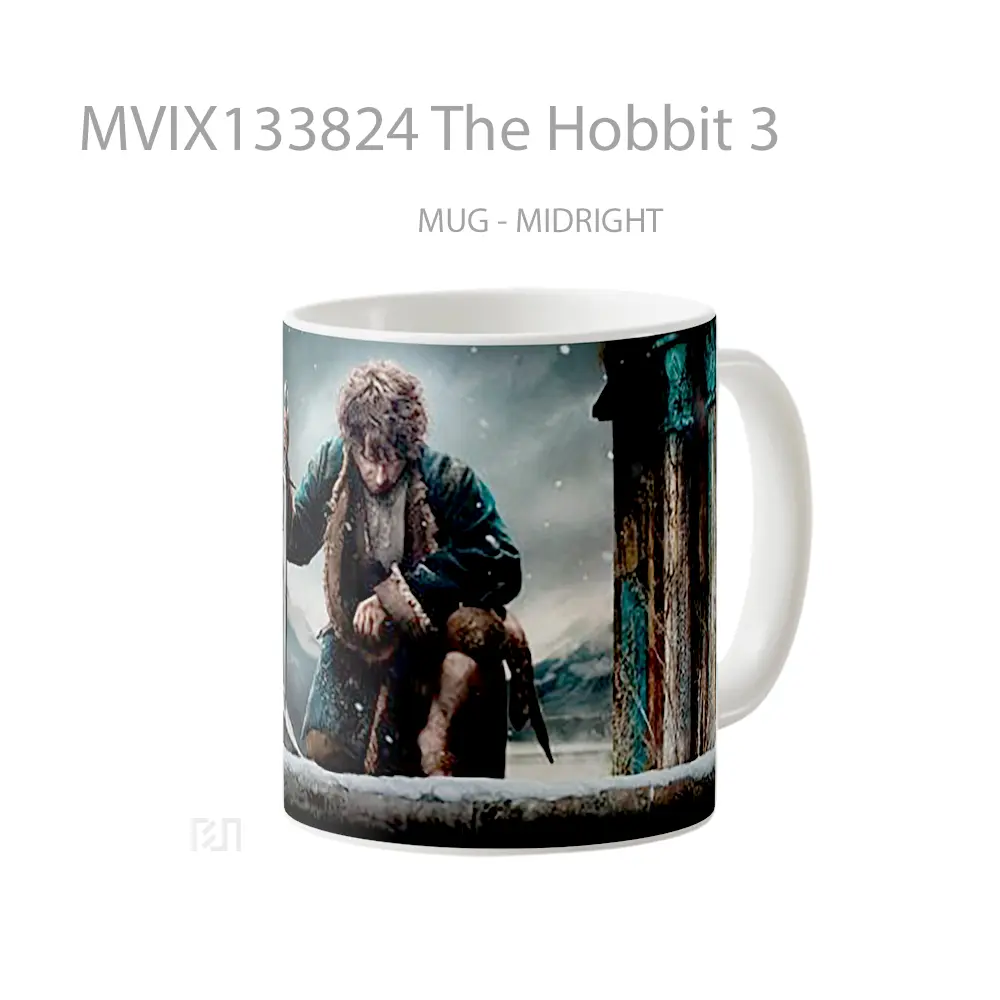 Mug The Hobbit 3 Gelas Film - All-side / Desain