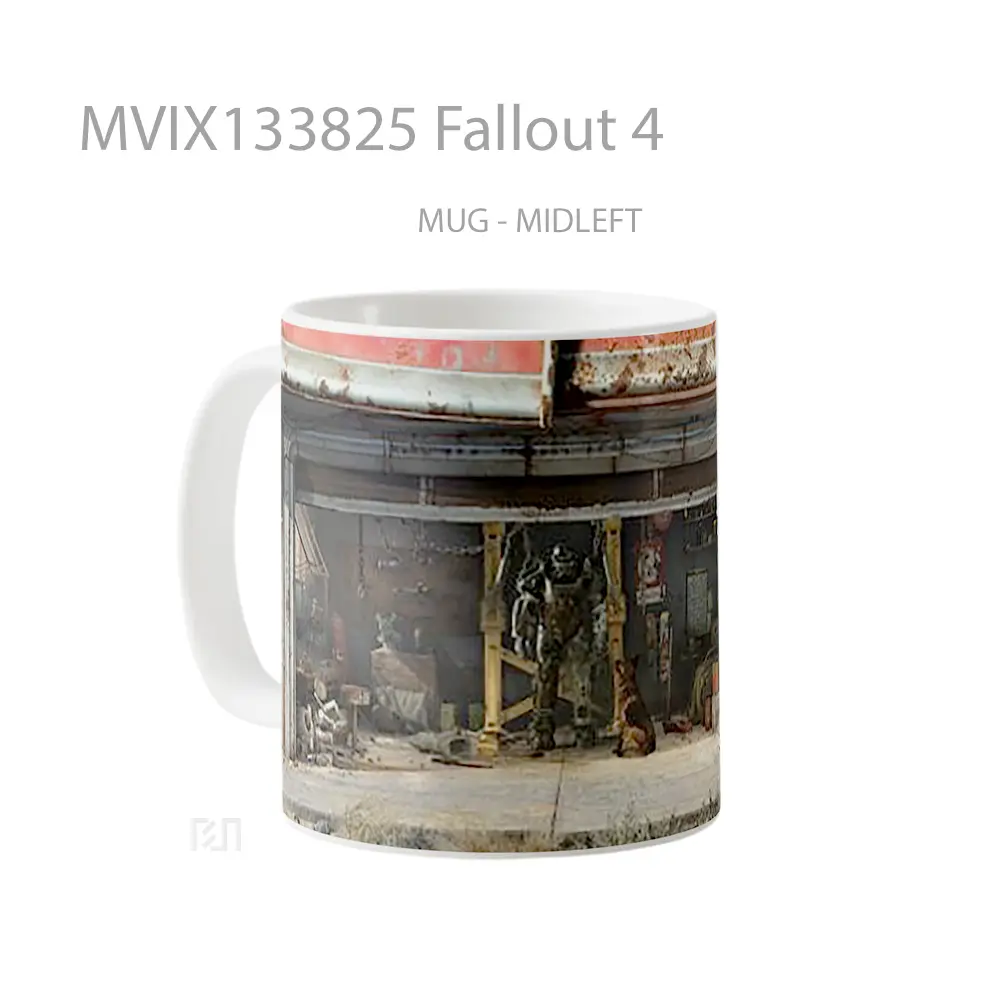 Mug Fallout 4 Gelas Keramik Unik - All-side / Desain