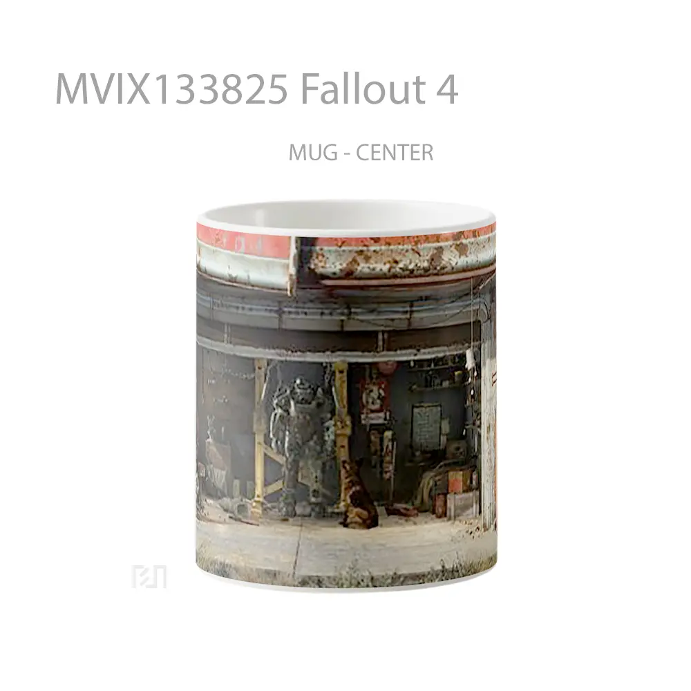 Mug Fallout 4 Gelas Keramik Unik