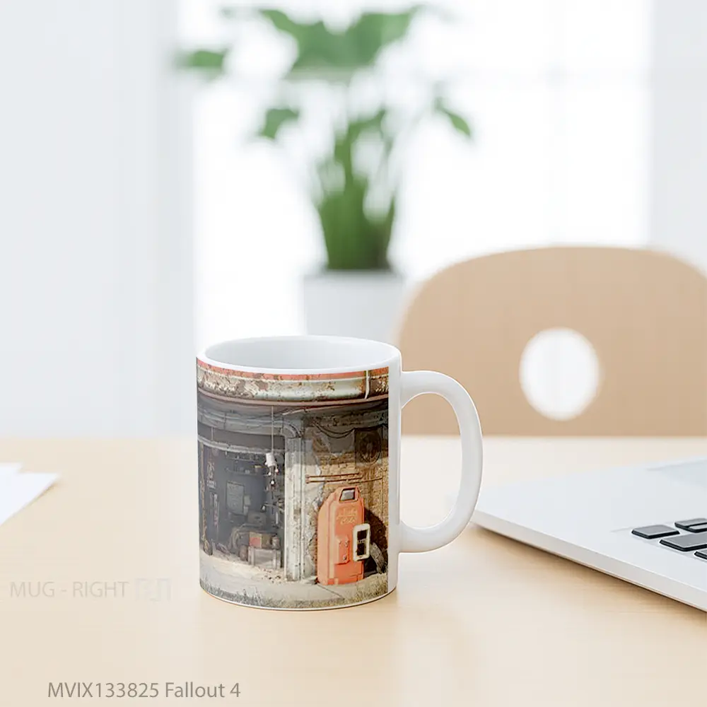Mug Fallout 4 Gelas Keramik Unik - All-side / Desain
