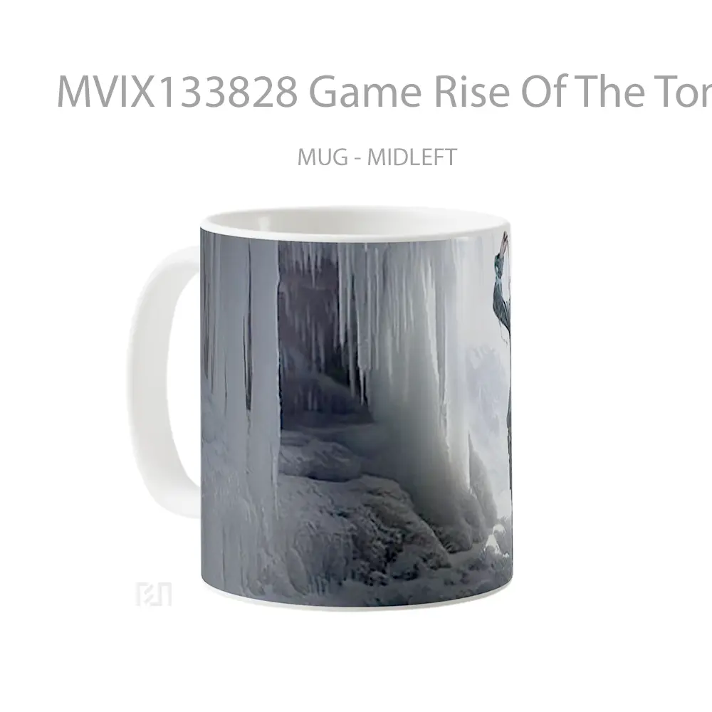 Mug Game Rise Of The Tomb Raider V1 Cangkir Gamer - All-side / Desain