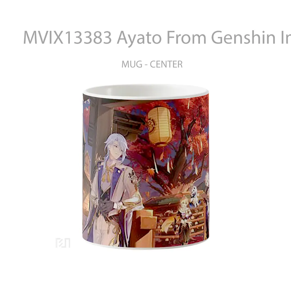 Mug Ayato From Genshin Impact Cangkir Gamer