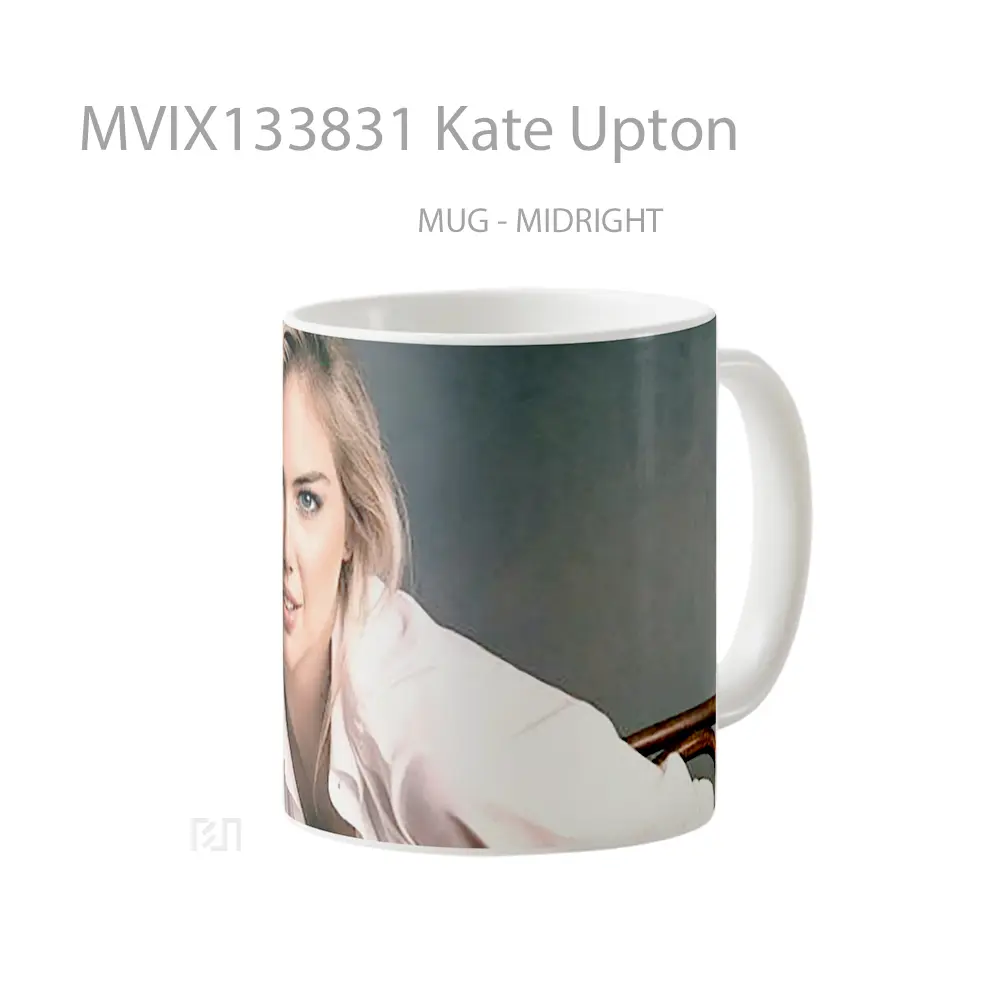 Mug Kate Upton Gelas Keramik Unik - All-side / Desain