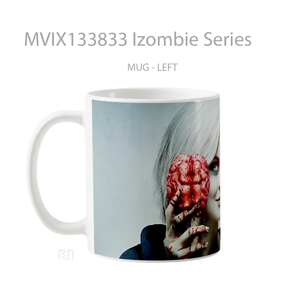 Mug Izombie Series Gelas Keramik Unik - All-side / Desain