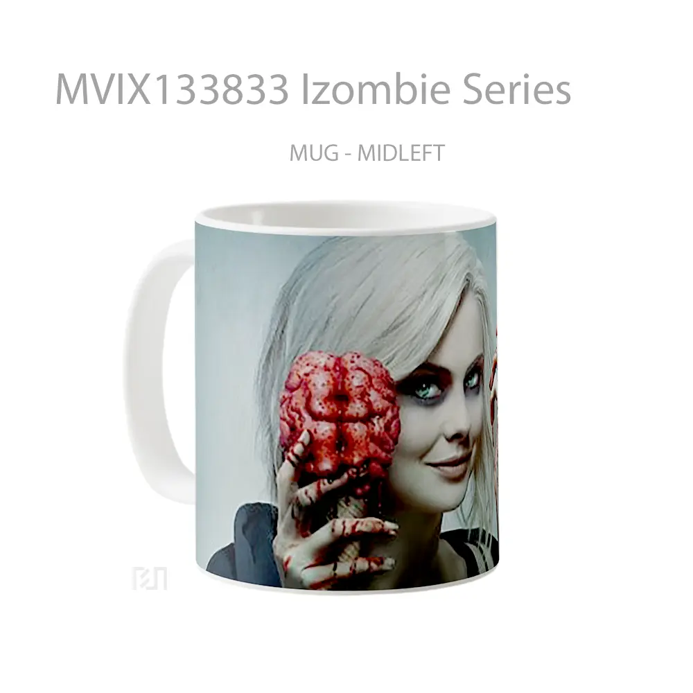 Mug Izombie Series Gelas Keramik Unik - All-side / Desain