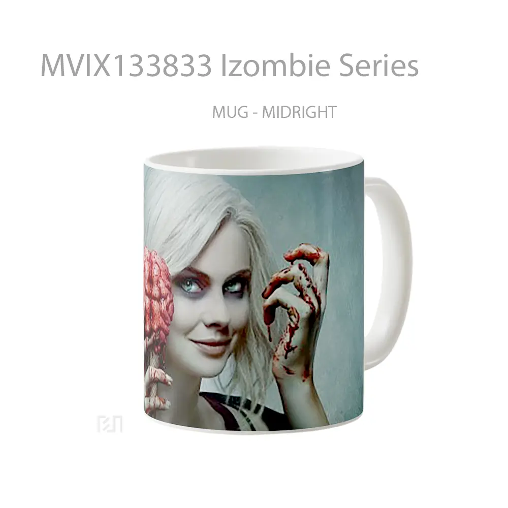 Mug Izombie Series Gelas Keramik Unik - All-side / Desain