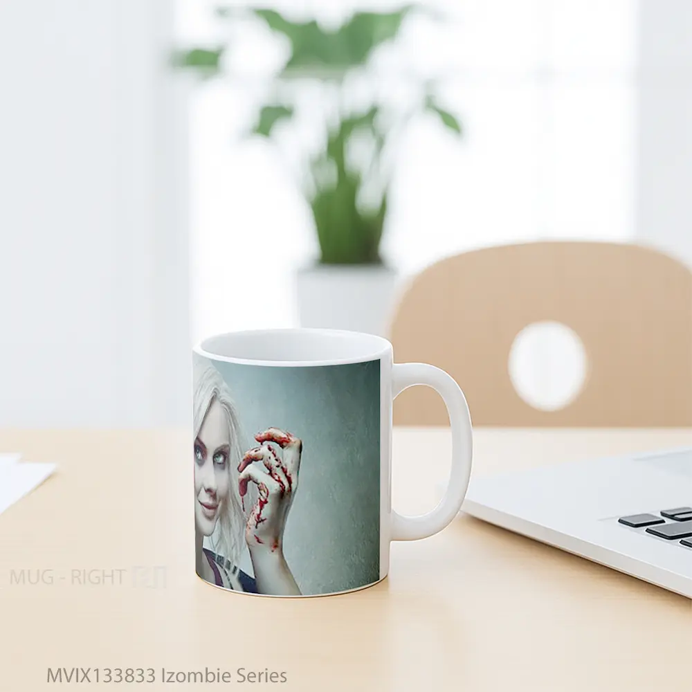 Mug Izombie Series Gelas Keramik Unik - All-side / Desain