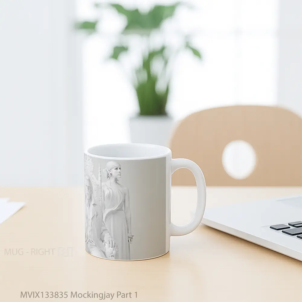 Mug Mockingjay Part 1 Gelas Keramik Unik - All-side / Desain