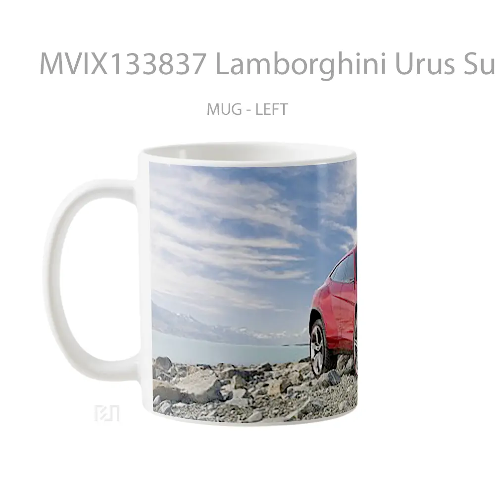Mug Lamborghini Urus Suv Cangkir Mobil - All-side / Desain