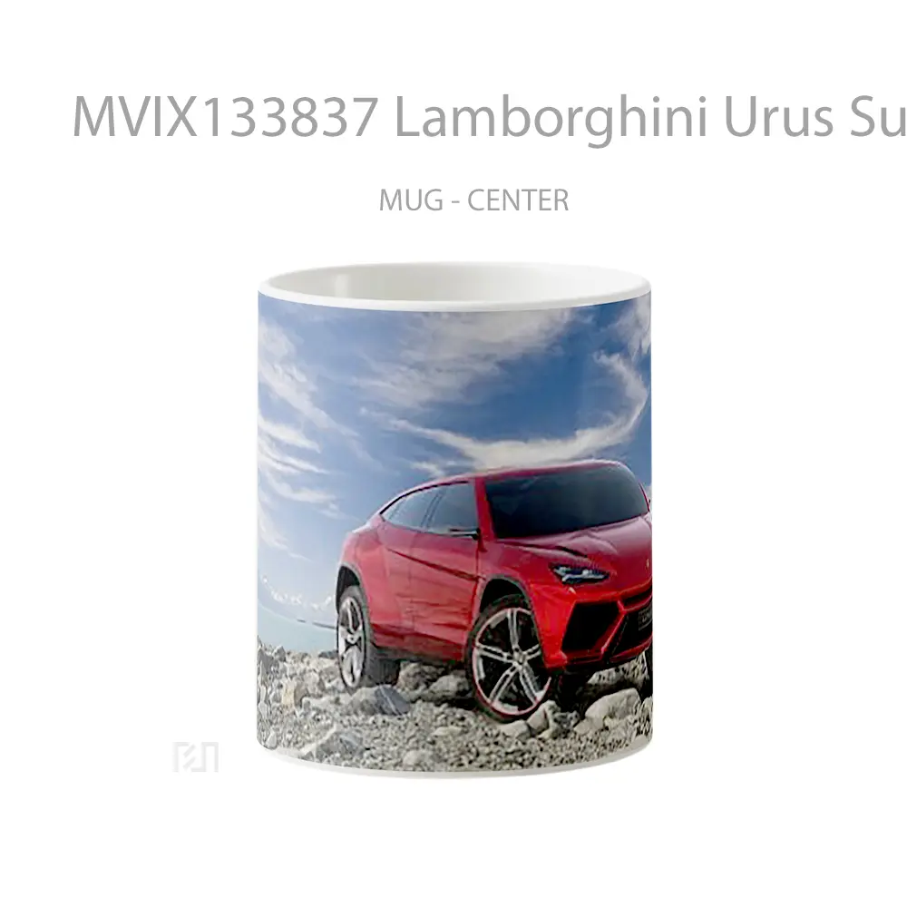 Mug Lamborghini Urus Suv Cangkir Mobil