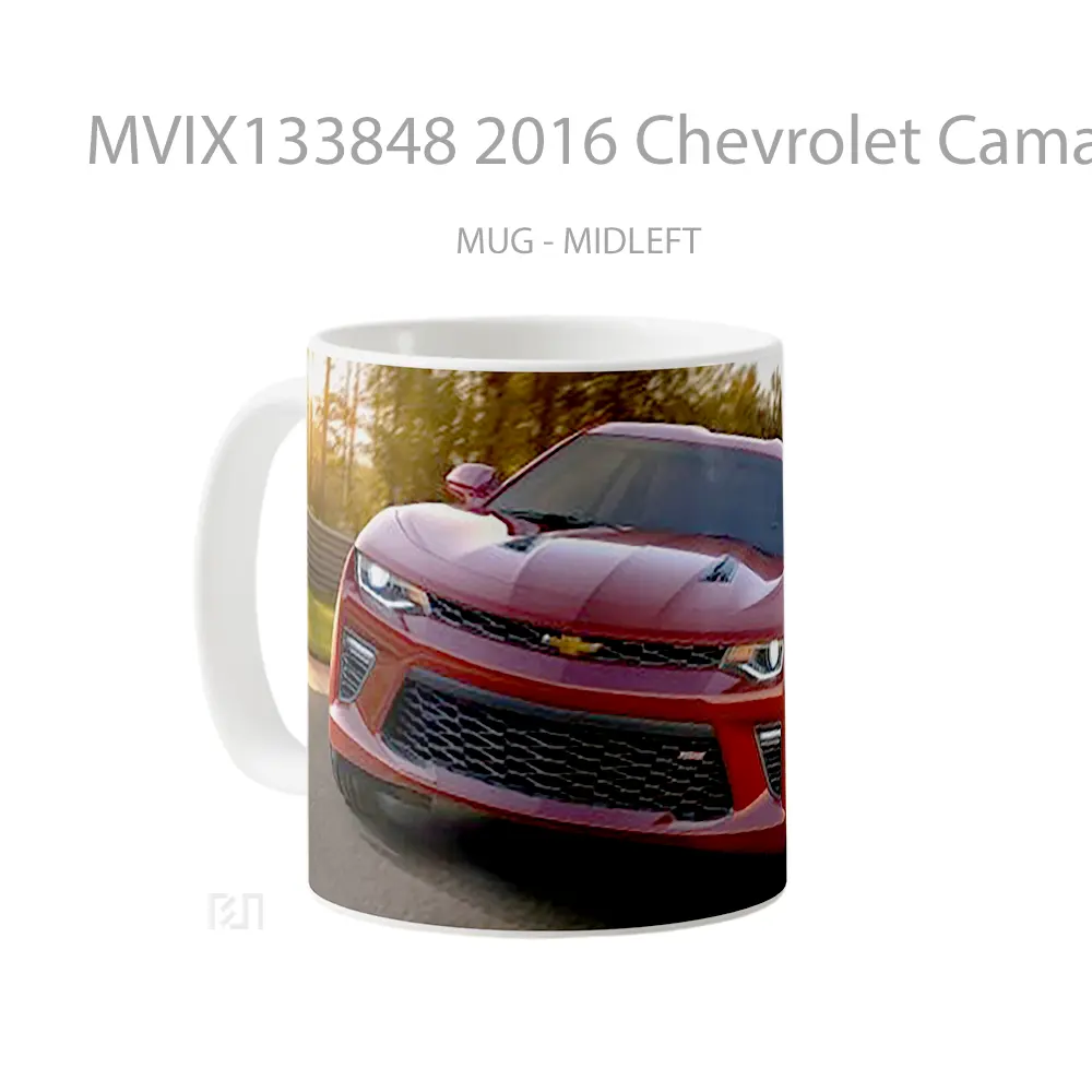 Mug 2016 Chevrolet Camaro Ss Cangkir Mobil - All-side / Desain