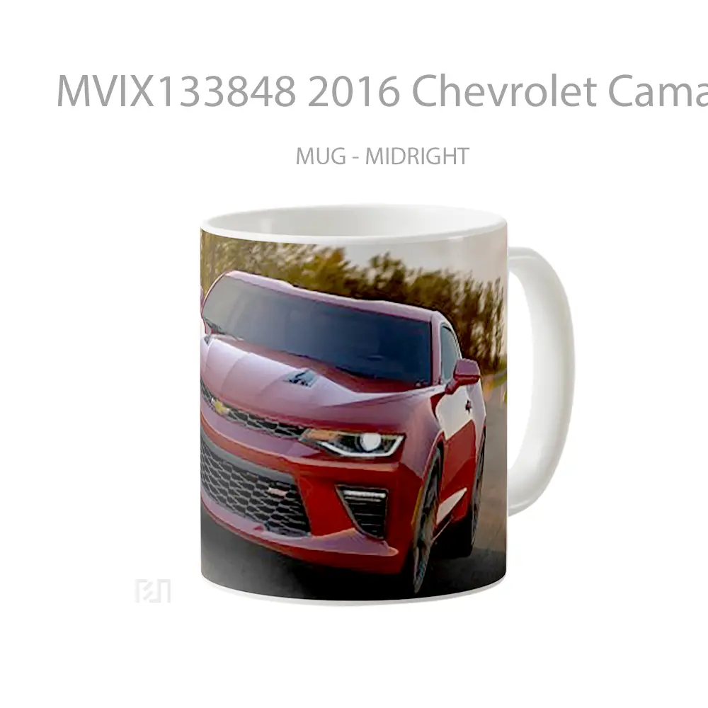 Mug 2016 Chevrolet Camaro Ss Cangkir Mobil - All-side / Desain