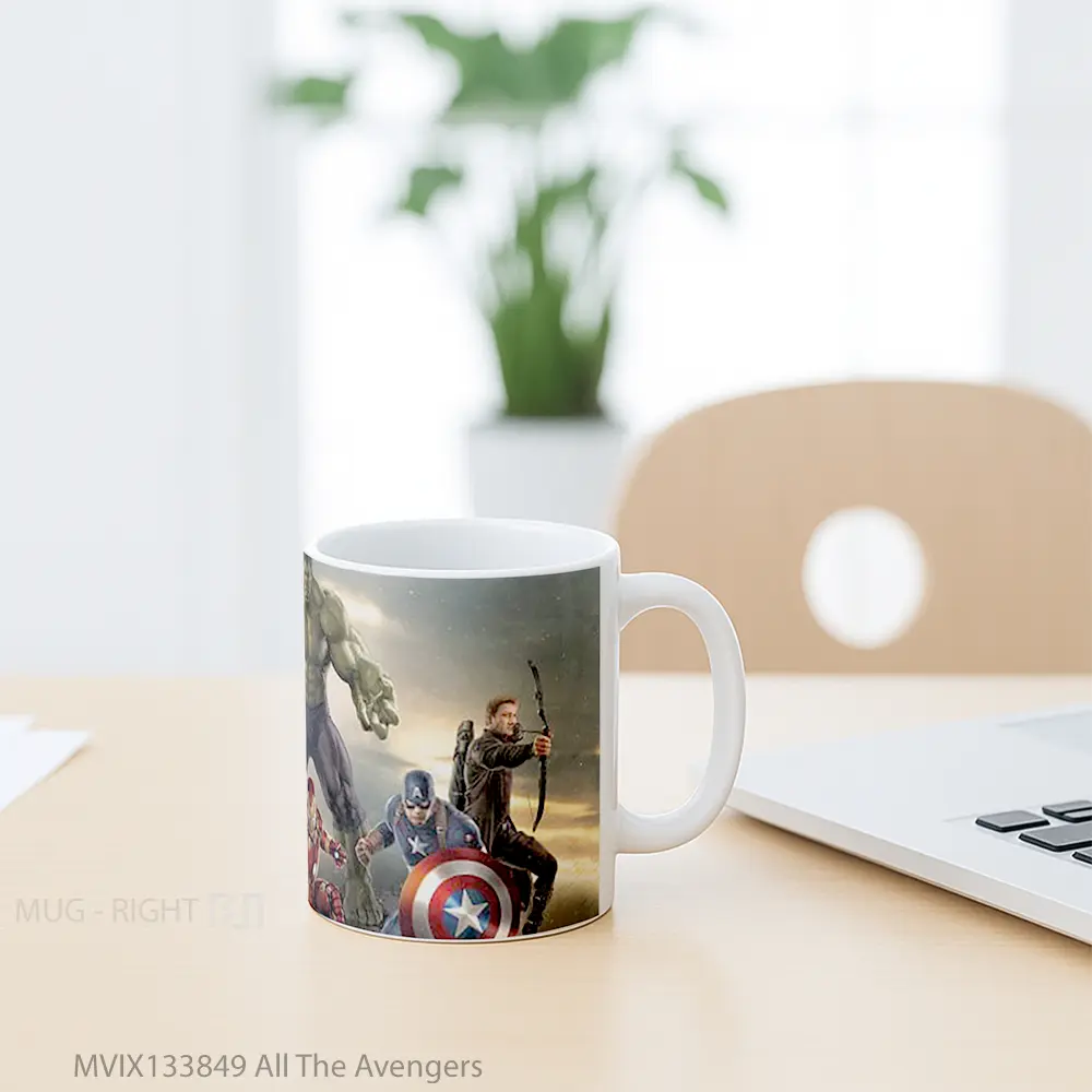 Mug All The Avengers Gelas Superhero - All-side / Desain