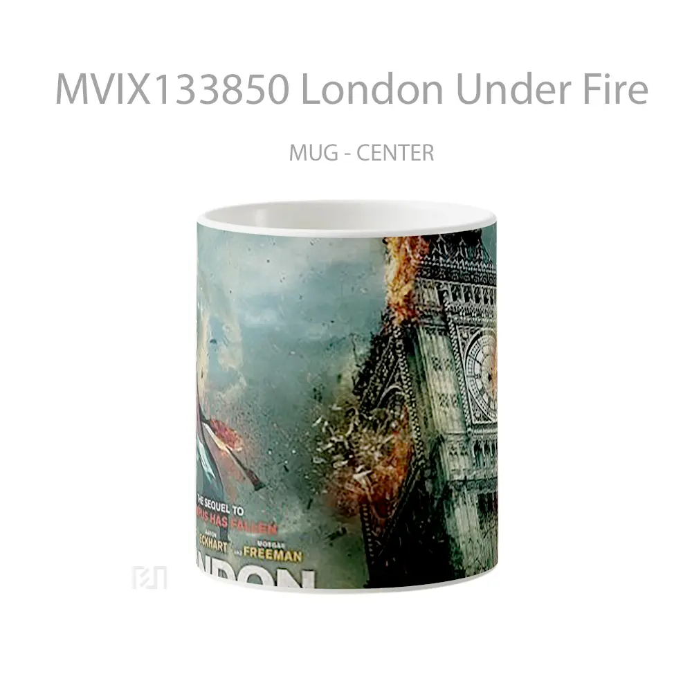 Mug Keramik Premium SNI - Mug London Under Fire Gelas Keramik Unik