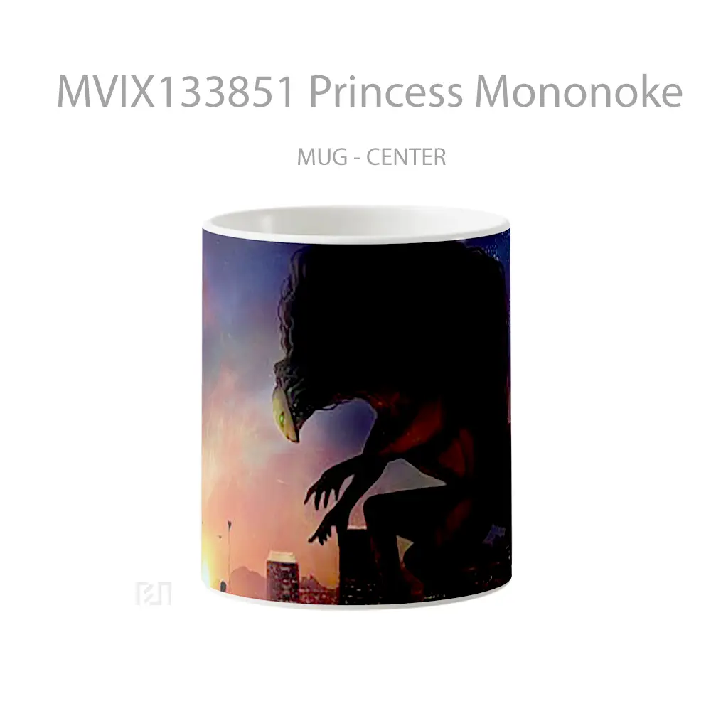 Mug Princess Mononoke Gelas Keramik Unik