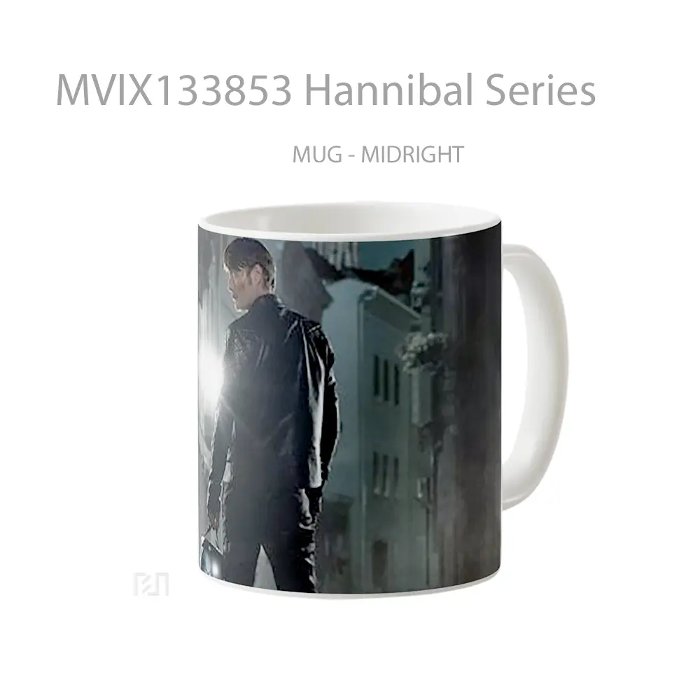 Mug Hannibal Series Gelas Keramik Unik - All-side / Desain