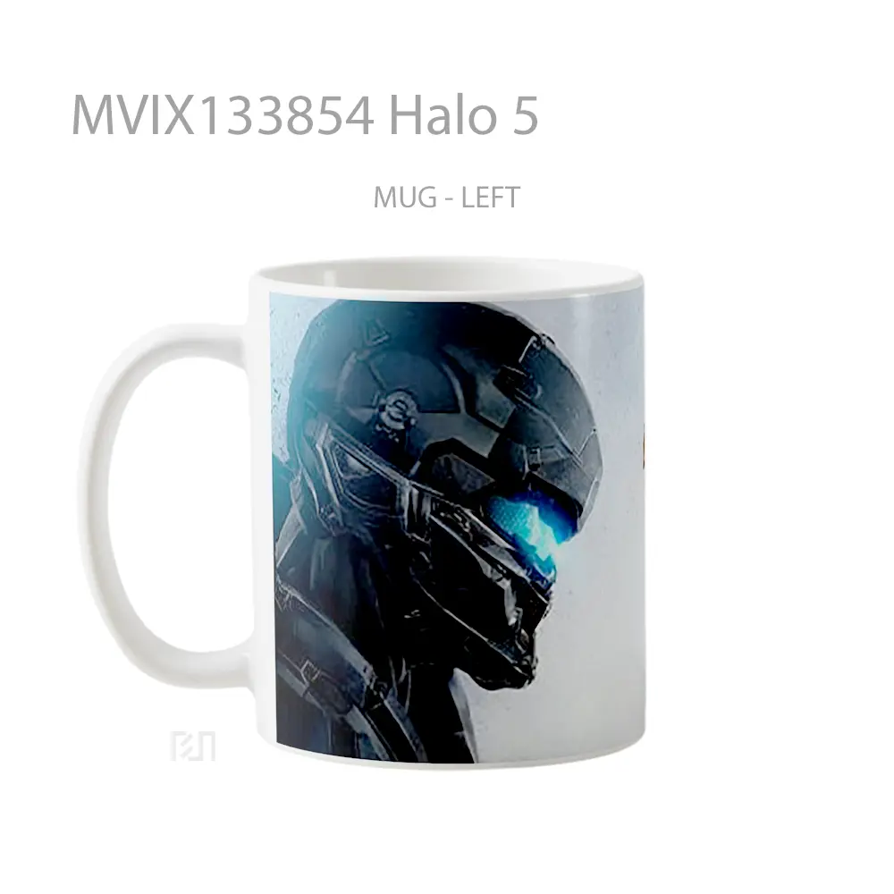 Mug Halo 5 Cangkir Gamer - All-side / Desain