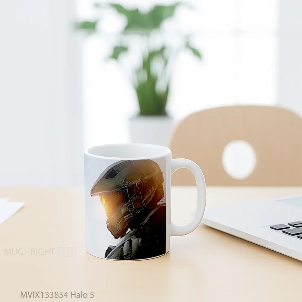 Mug Halo 5 Cangkir Gamer - All-side / Desain