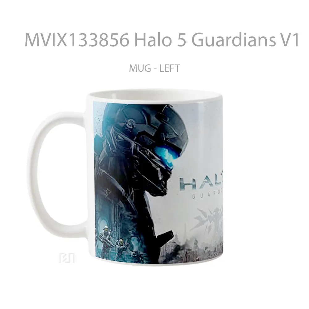 Mug Halo 5 Guardians V1 Cangkir Gamer - All-side / Desain