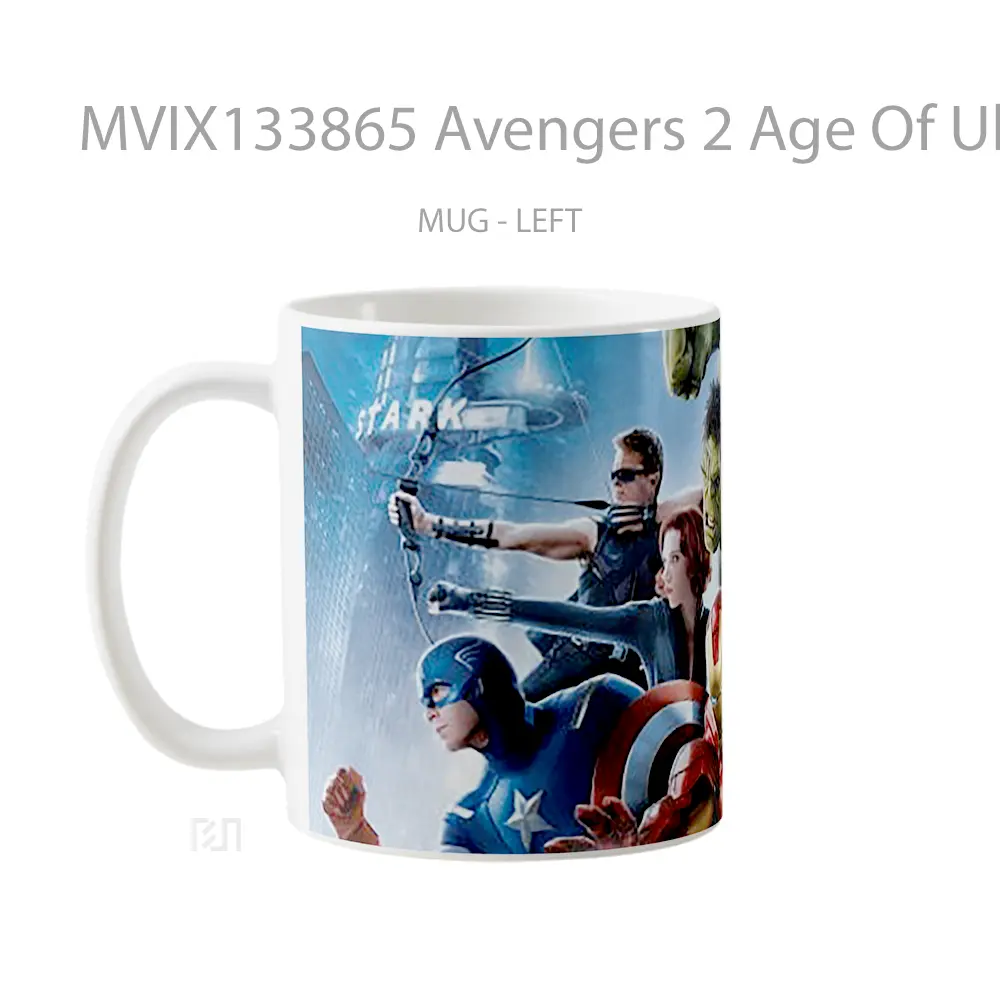 Mug Avengers 2 Age Of Ultron Gelas Superhero - All-side / Desain