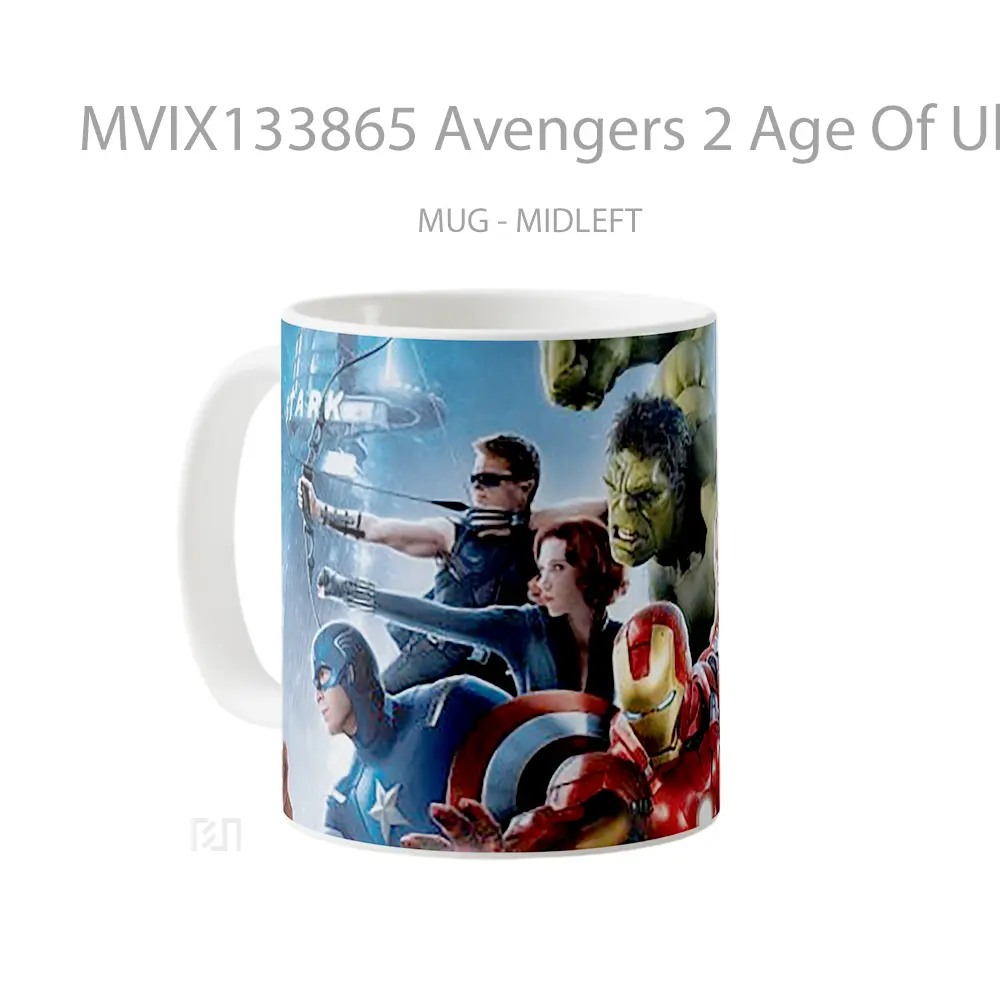 Mug Avengers 2 Age Of Ultron Gelas Superhero - All-side / Desain