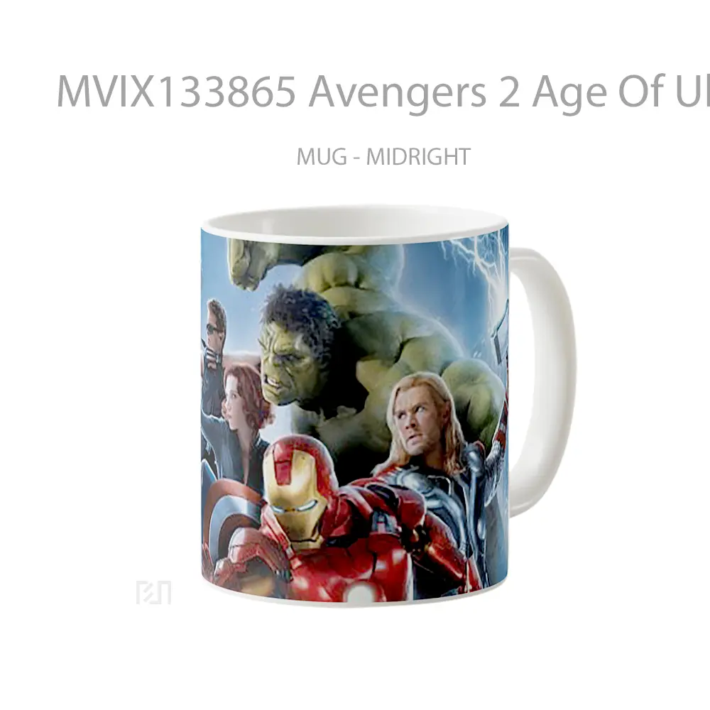 Mug Avengers 2 Age Of Ultron Gelas Superhero - All-side / Desain